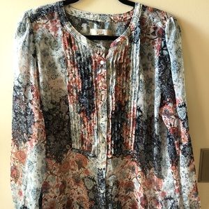 LOFT tunic blouse
